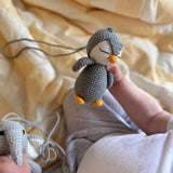 grey friends - baby play gym