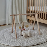 baby play mat - pebble grey