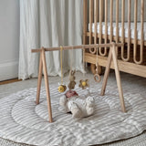 baby play mat - pebble grey
