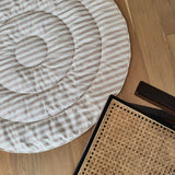 baby play mat - cool terracotta