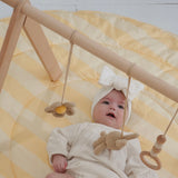 baby play mat - sunshine yellow