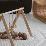 baby play mat - pebble grey