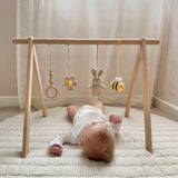 bunny & bee - baby play gym