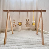 bunny & bee - baby play gym