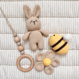 bunny & bee - baby play gym