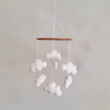 Cloud puff - baby mobile