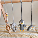 grey friends - baby play gym