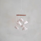 Cloud puff - baby mobile