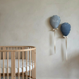 wall balloon set - dusty blue