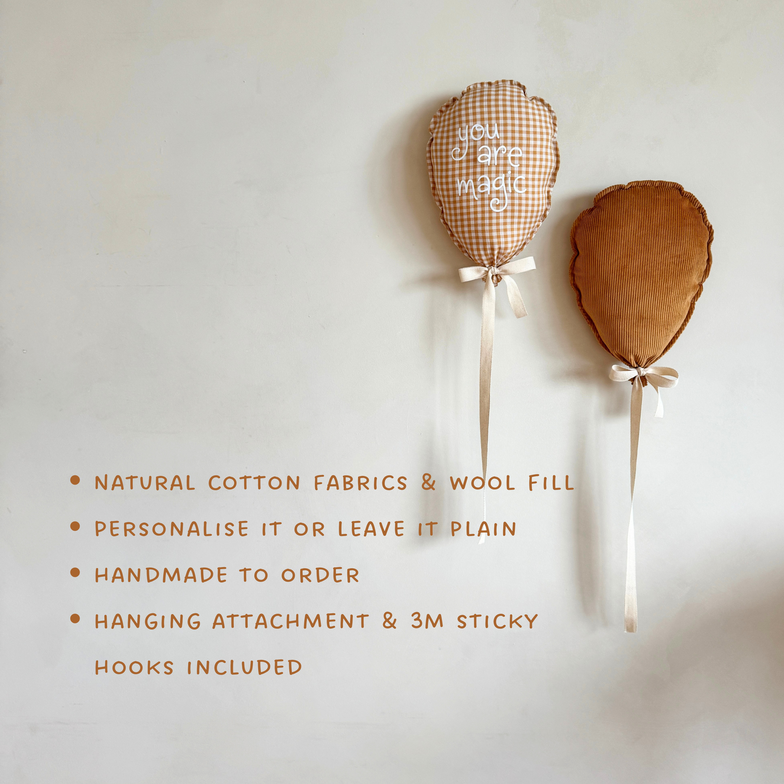 wall balloon set - marigold